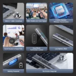 Vention Wireless PowerPoint Presentation Clicker – Gray - Image 3