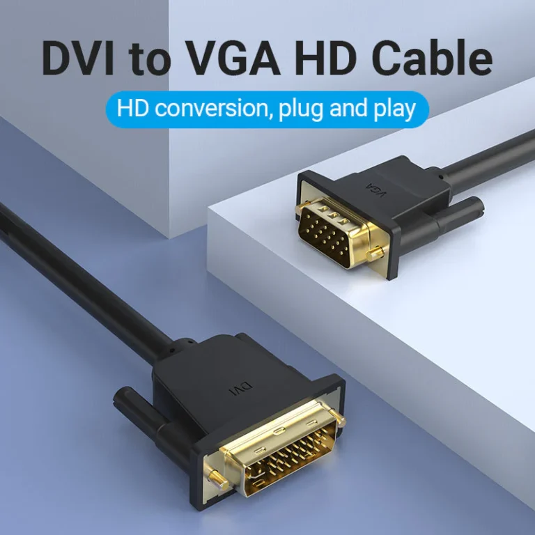 Vention DVI(24+5) to VGA Cable Black - Image 5
