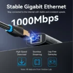 Vention USB-C to HDMI (4K-60Hz) / USB3.0x2 / USB 3.2 Type C /  RJ45 / PD 100W / Docking Station 0.15M - Image 7