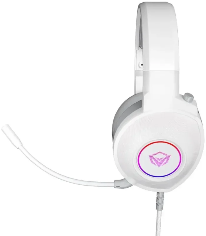 Meetion Hp012 Virtual 7.1 Surround Sound Gaming Headset with Noise-Cancelling White - Image 2
