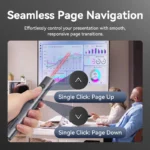 Vention Wireless PowerPoint Presentation Clicker – Gray - Image 8