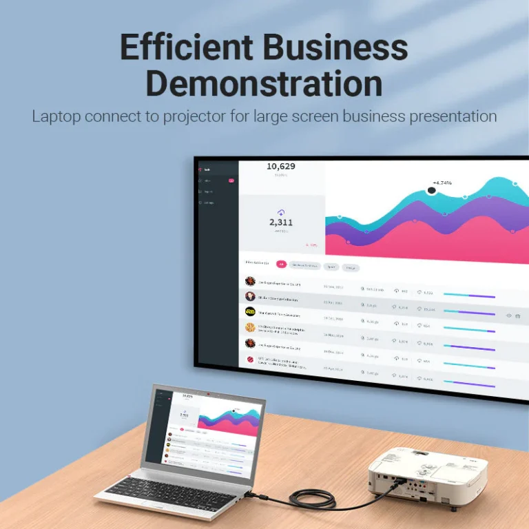 Vention DVI(24+5) to VGA Cable Black - Image 6