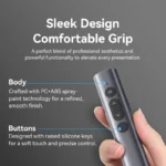 Vention Wireless PowerPoint Presentation Clicker – Gray - Image 10