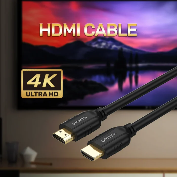 Unitek HDMI 2.0 Male to Male 4K 60Hz Cable - Image 3