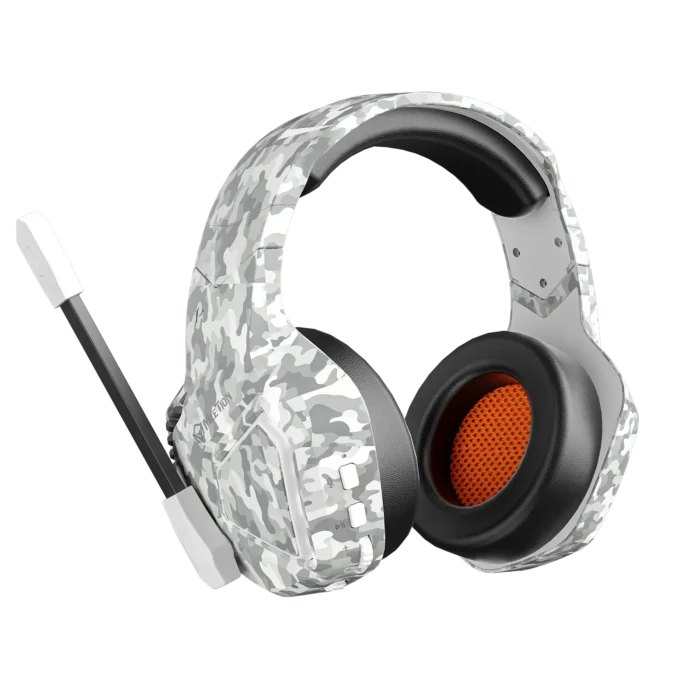 Meetion BTH014 Wireless Surround Sound Gaming Headset - Tri-Mode Headset White - Image 3