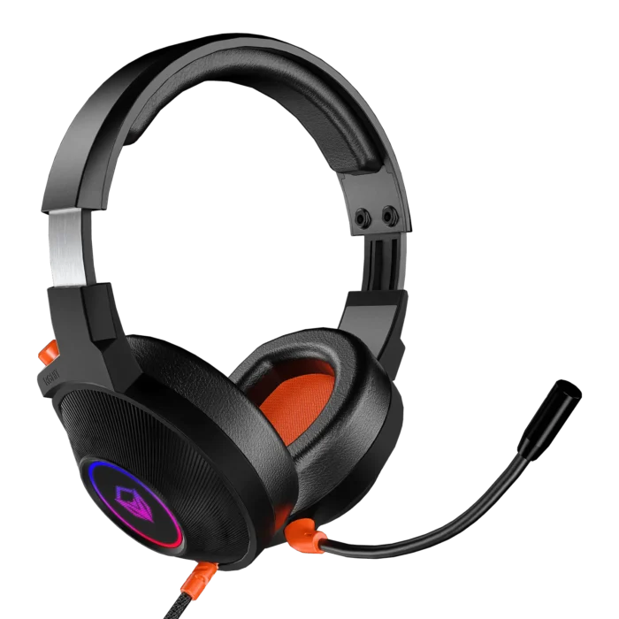 Meetion Hp012 Virtual 7.1 Surround Sound Gaming Headset with Noise-Cancelling Black - Image 6