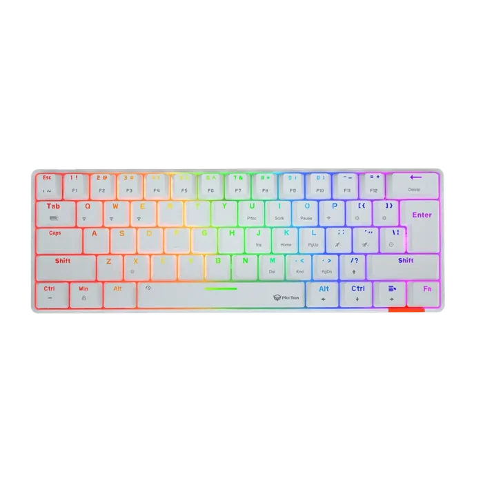 Meetion Dual Mode 60% Mechanical Keyboard Rainbow MK005BT (Bluetooth / Wired) - Image 8