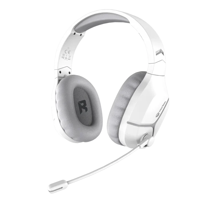 Meetion BTH011 Wireless Tri-Mode Headset Leather Form White - Image 3