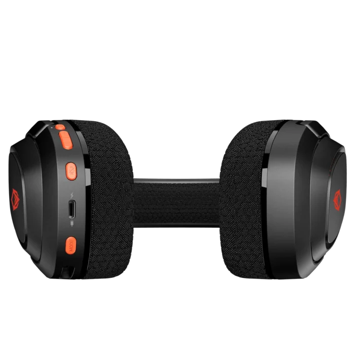 Meetion BTH012 Wireless Tri-Mode Headset Leather Form Black - Image 3