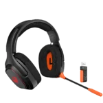 Meetion BTH012 Wireless Tri-Mode Headset Leather Form Black