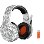 Meetion BTH014 Wireless Surround Sound Gaming Headset - Tri-Mode Headset White