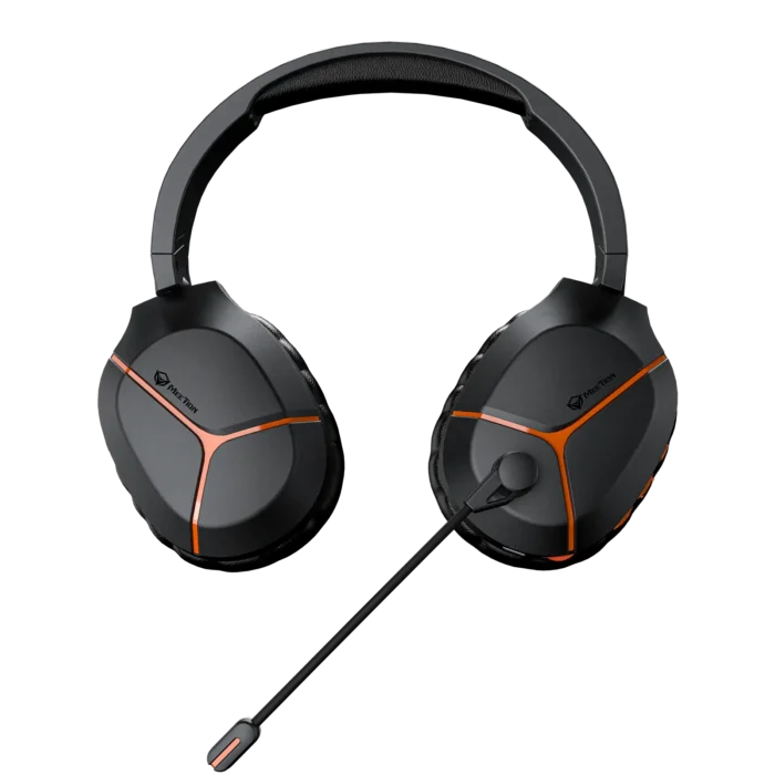 Meetion BTH011 Wireless Tri-Mode Headset Leather Form Black - Image 3