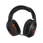 Meetion BTH012 Wireless Tri-Mode Headset Leather Form Black - Image 4