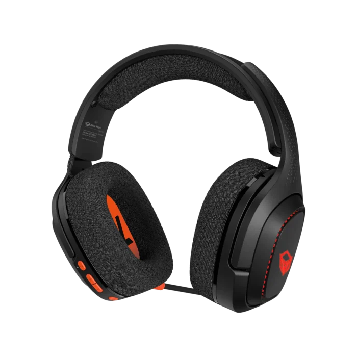 Meetion BTH012 Wireless Tri-Mode Headset Leather Form Black - Image 4