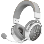 Meetion BTH013 50MM Wireless Surround Sound Gaming Headset Tri-Mode Leather Form White