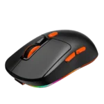 Meetion GW24 Wireless Tri-Mode Mouse (2.4G wireless, Bluetooth, and wired) - Black - Image 3