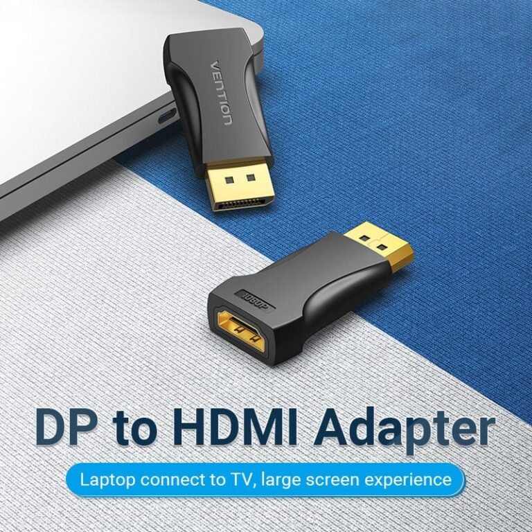 Vention DisplayPort to HDMI Female Adapter 1080p Black - Image 2