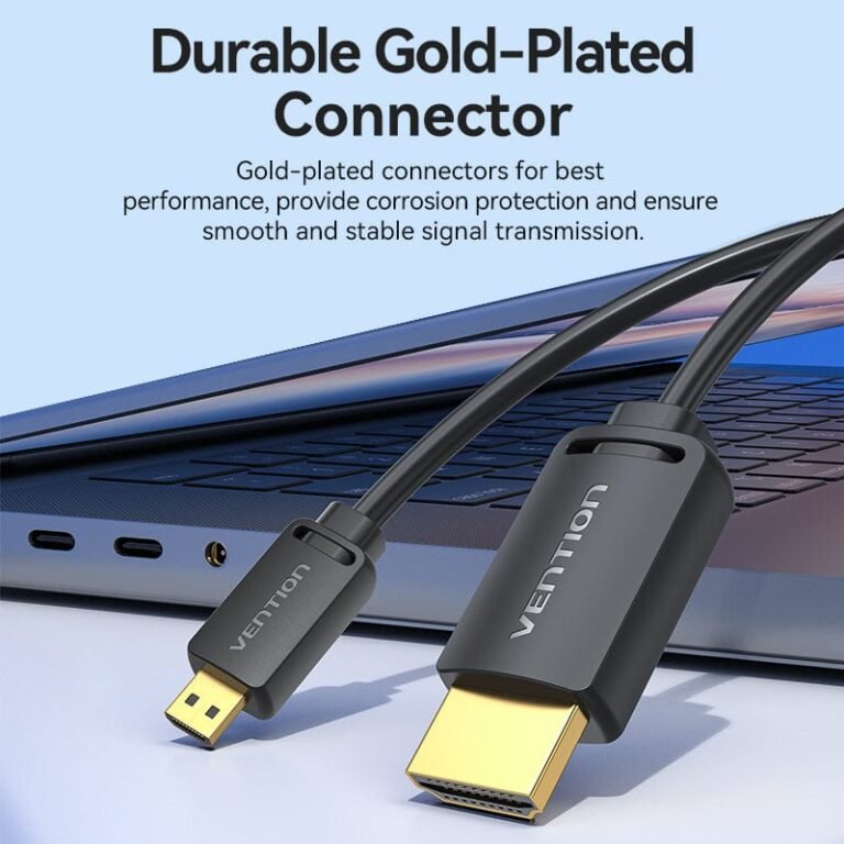 Vention Mini HDMI to HDMI 4K HD Cable Black - Image 6