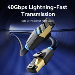 Vention Cat.8 SFTP Patch Cable Black - Image 2