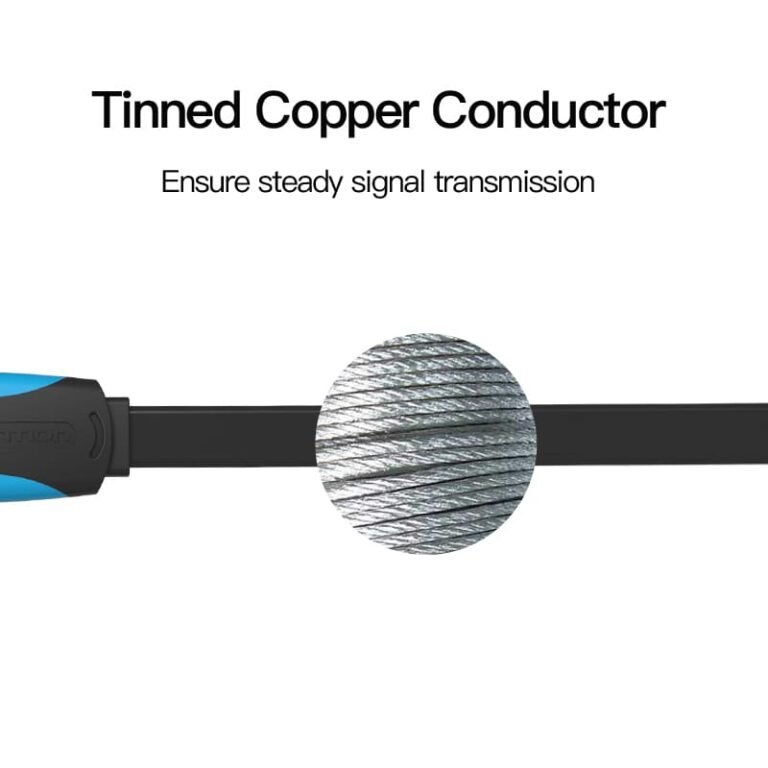 Vention Flat USB2.0 A Male to Mini 5 Pin Cable - Image 5