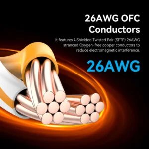 Vention Cat8 SFTP Patch Cable Black - Image 5