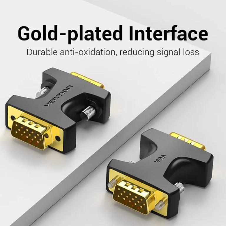 Vention VGA Male to Male Adapter Black - Image 6